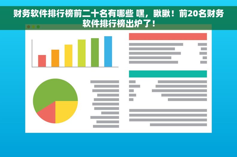 财务软件排行榜前二十名有哪些 嘿，瞅瞅！前20名财务软件排行榜出炉了！