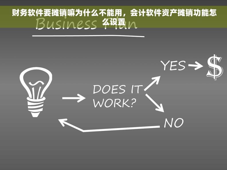  财务软件要摊销嘛为什么不能用，会计软件资产摊销功能怎么设置