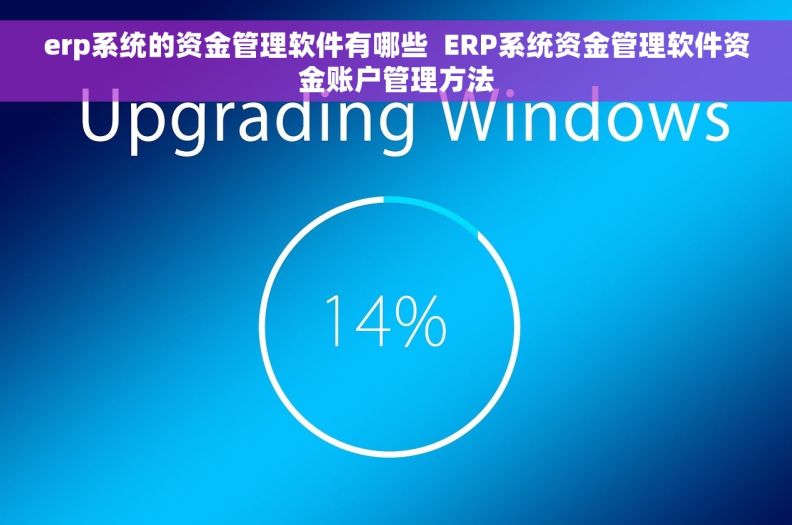 erp系统的资金管理软件有哪些  ERP系统资金管理软件资金账户管理方法