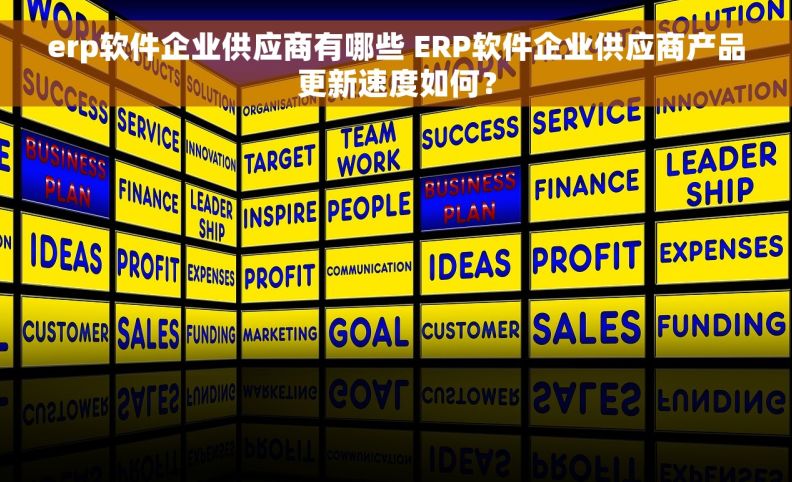 erp软件企业供应商有哪些 ERP软件企业供应商产品更新速度如何？