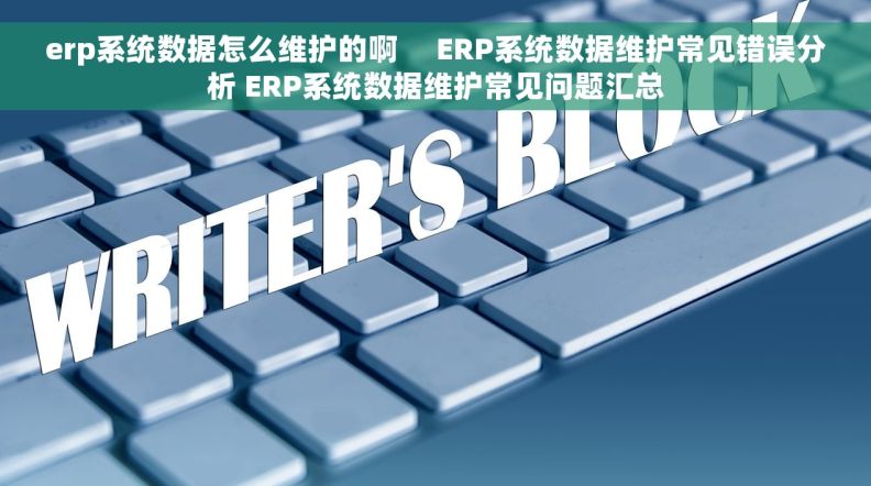 erp系统数据怎么维护的啊     ERP系统数据维护常见错误分析 ERP系统数据维护常见问题汇总