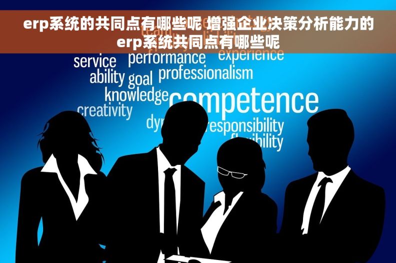 erp系统的共同点有哪些呢 增强企业决策分析能力的erp系统共同点有哪些呢