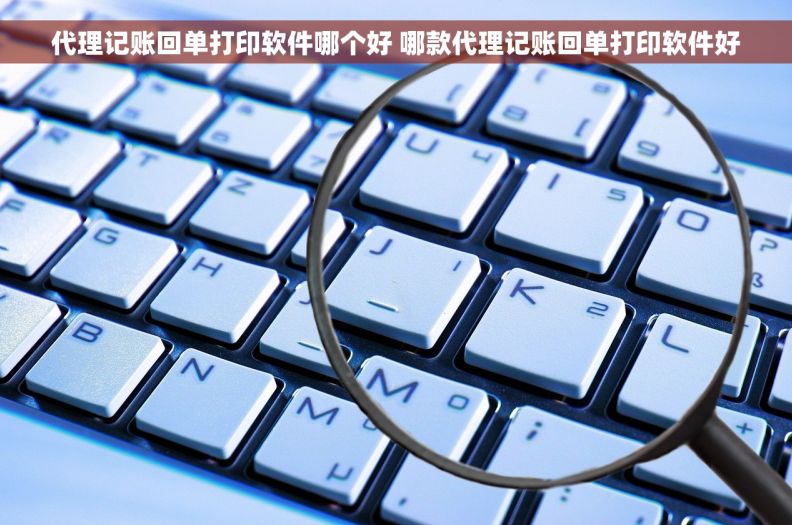 代理记账回单打印软件哪个好 哪款代理记账回单打印软件好