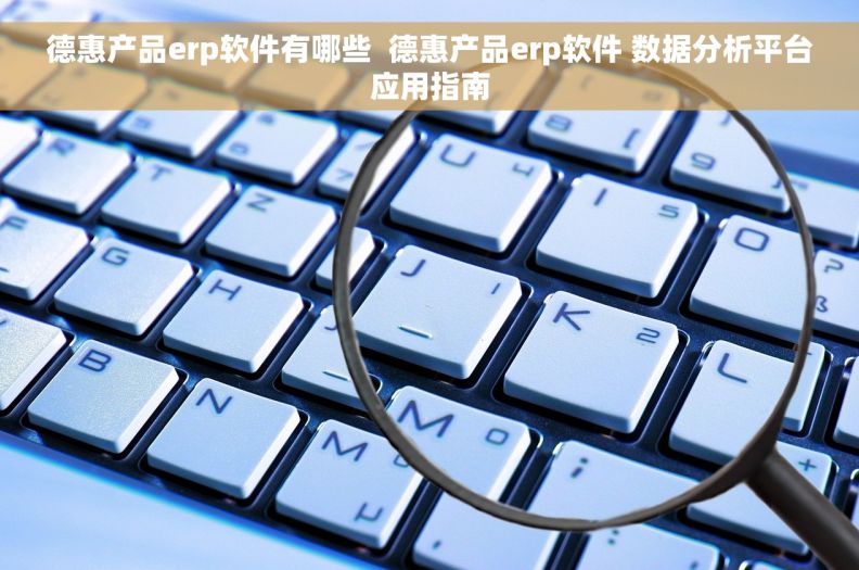 德惠产品erp软件有哪些  德惠产品erp软件 数据分析平台应用指南
