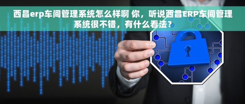 西昌erp车间管理系统怎么样啊 你，听说西昌ERP车间管理系统很不错，有什么看法？