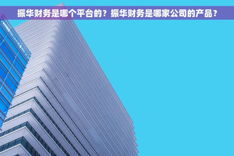 振华财务是哪个平台的？振华财务是哪家公司的产品？