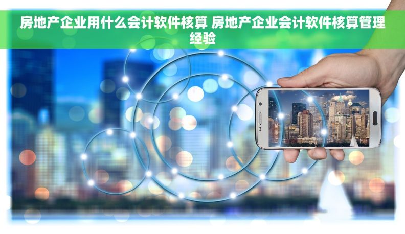 房地产企业用什么会计软件核算 房地产企业会计软件核算管理经验
