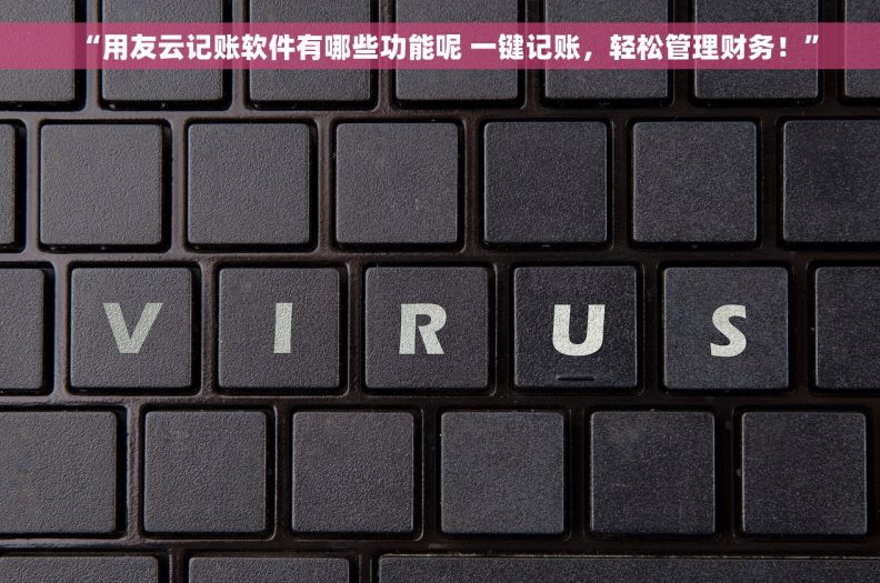 “用友云记账软件有哪些功能呢 一键记账，轻松管理财务！”