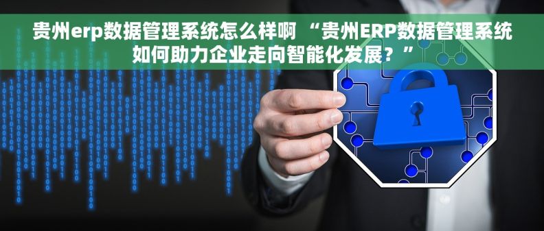 贵州erp数据管理系统怎么样啊 “贵州ERP数据管理系统如何助力企业走向智能化发展？”