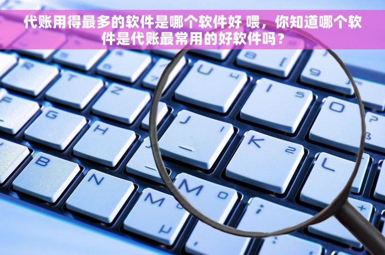 代账用得最多的软件是哪个软件好 喂，你知道哪个软件是代账最常用的好软件吗？