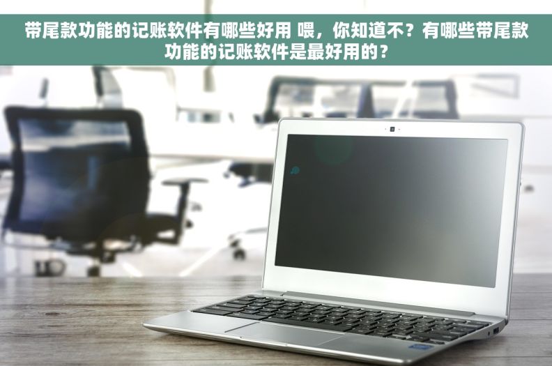 带尾款功能的记账软件有哪些好用 喂，你知道不？有哪些带尾款功能的记账软件是最好用的？
