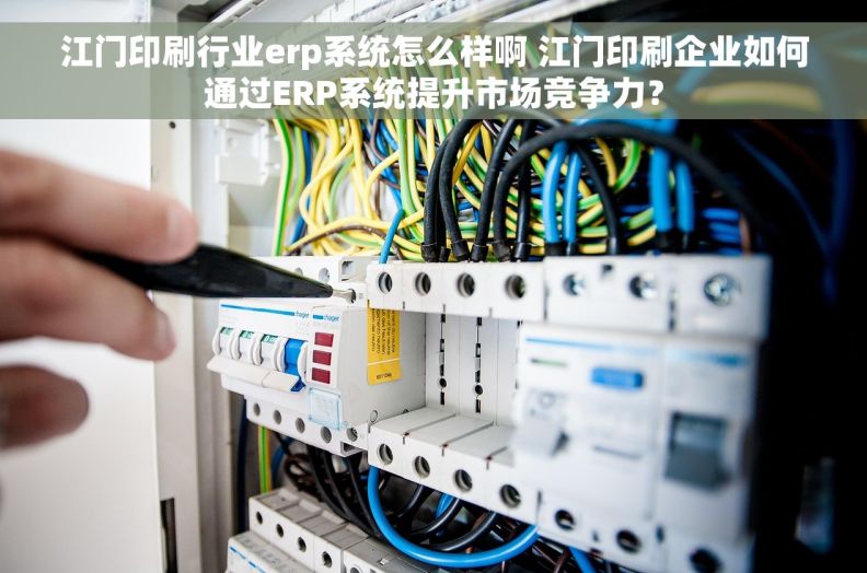 江门印刷行业erp系统怎么样啊 江门印刷企业如何通过ERP系统提升市场竞争力？