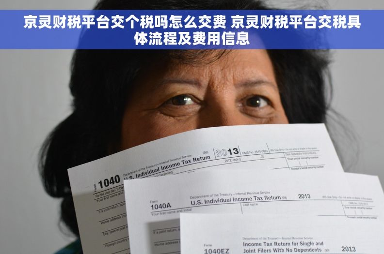 京灵财税平台交个税吗怎么交费 京灵财税平台交税具体流程及费用信息