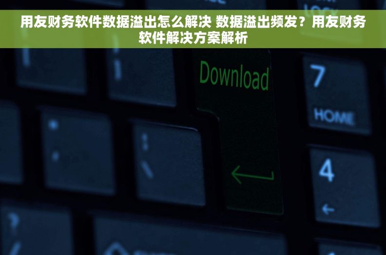 用友财务软件数据溢出怎么解决 数据溢出频发？用友财务软件解决方案解析