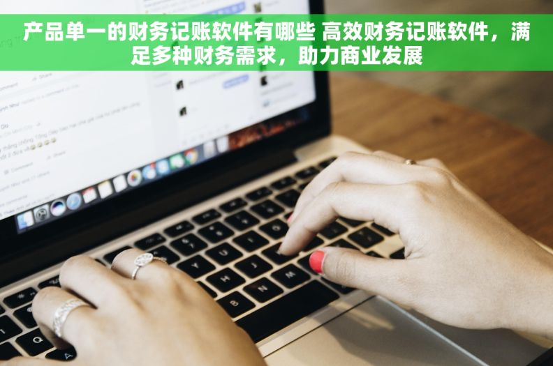 产品单一的财务记账软件有哪些 高效财务记账软件，满足多种财务需求，助力商业发展