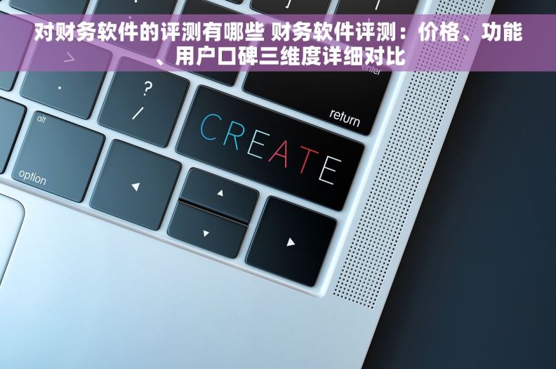 对财务软件的评测有哪些 财务软件评测：价格、功能、用户口碑三维度详细对比