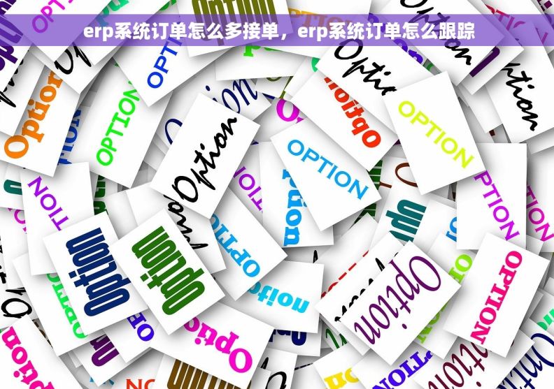  erp系统订单怎么多接单，erp系统订单怎么跟踪