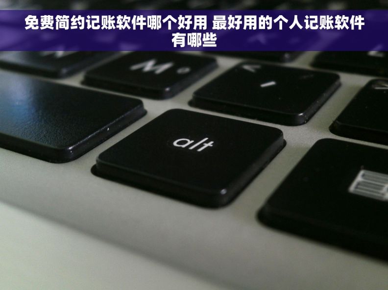 免费简约记账软件哪个好用 最好用的个人记账软件有哪些