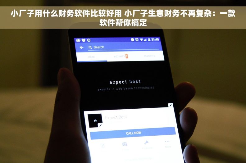 小厂子用什么财务软件比较好用 小厂子生意财务不再复杂：一款软件帮你搞定