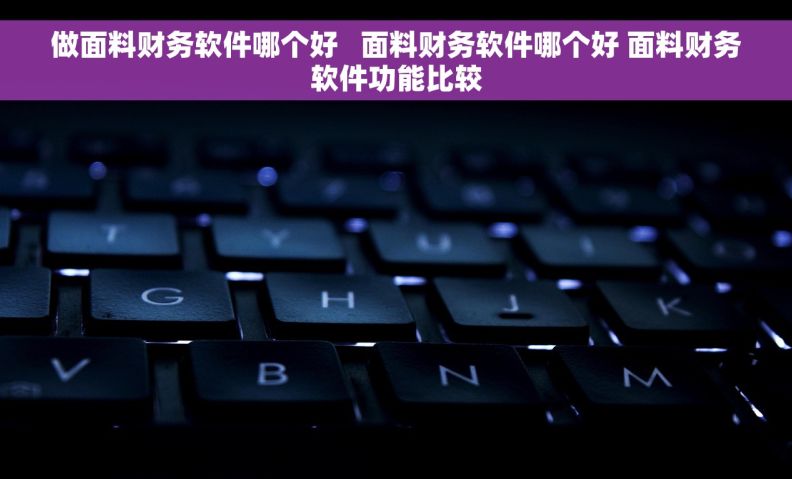 做面料财务软件哪个好   面料财务软件哪个好 面料财务软件功能比较