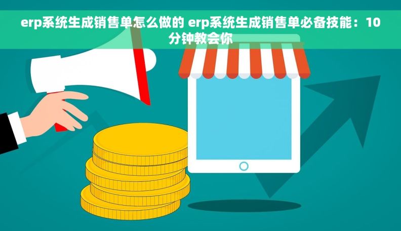 erp系统生成销售单怎么做的 erp系统生成销售单必备技能：10分钟教会你