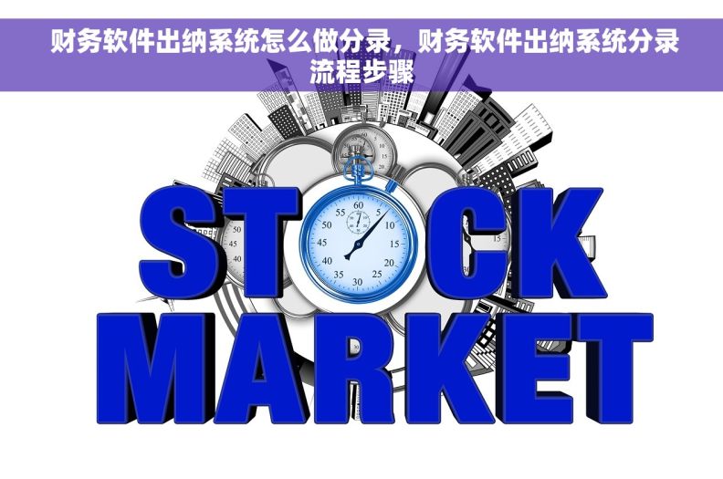  财务软件出纳系统怎么做分录，财务软件出纳系统分录流程步骤
