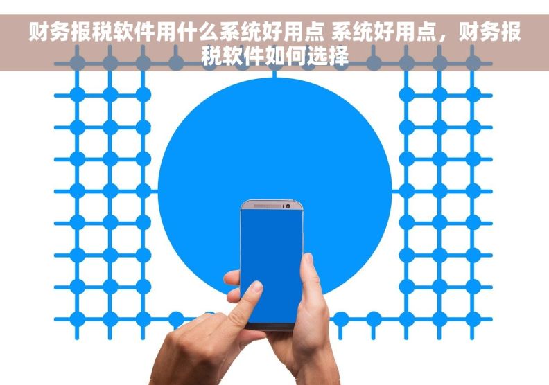 财务报税软件用什么系统好用点 系统好用点，财务报税软件如何选择