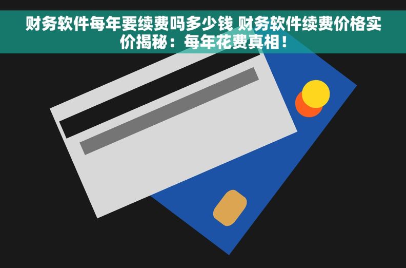 财务软件每年要续费吗多少钱 财务软件续费价格实价揭秘：每年花费真相！