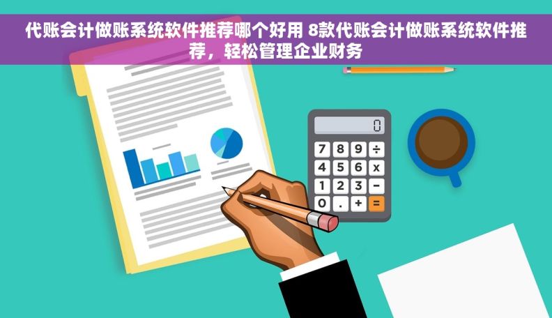 代账会计做账系统软件推荐哪个好用 8款代账会计做账系统软件推荐，轻松管理企业财务