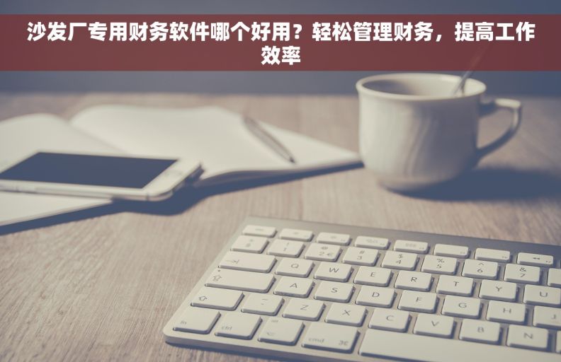 沙发厂专用财务软件哪个好用？轻松管理财务，提高工作效率