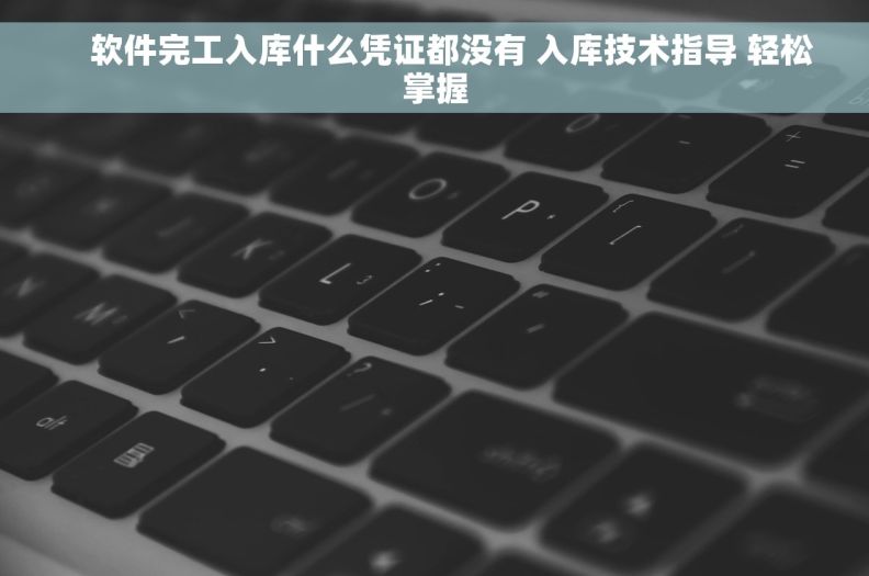     软件完工入库什么凭证都没有 入库技术指导 轻松掌握
