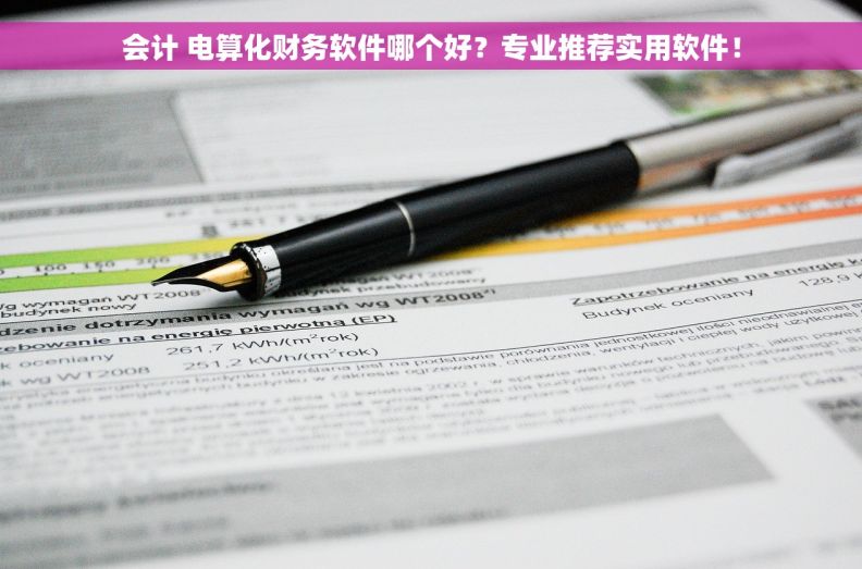 会计 电算化财务软件哪个好？专业推荐实用软件！