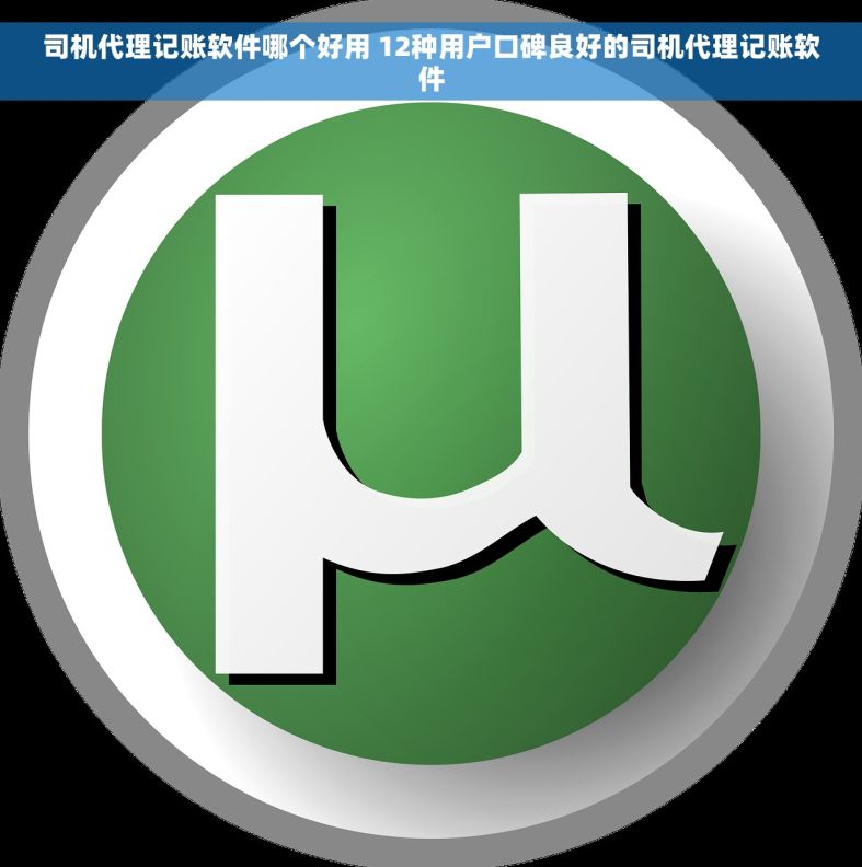 司机代理记账软件哪个好用 12种用户口碑良好的司机代理记账软件