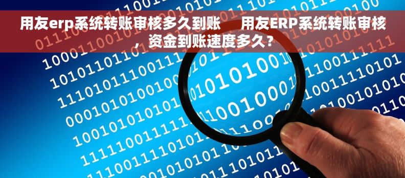 用友erp系统转账审核多久到账     用友ERP系统转账审核，资金到账速度多久？