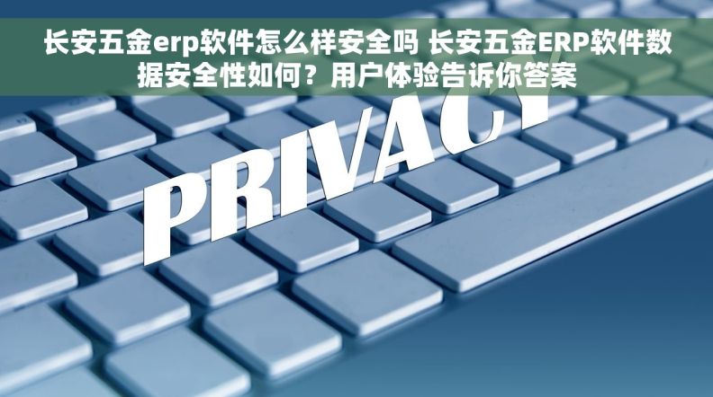长安五金erp软件怎么样安全吗 长安五金ERP软件数据安全性如何？用户体验告诉你答案