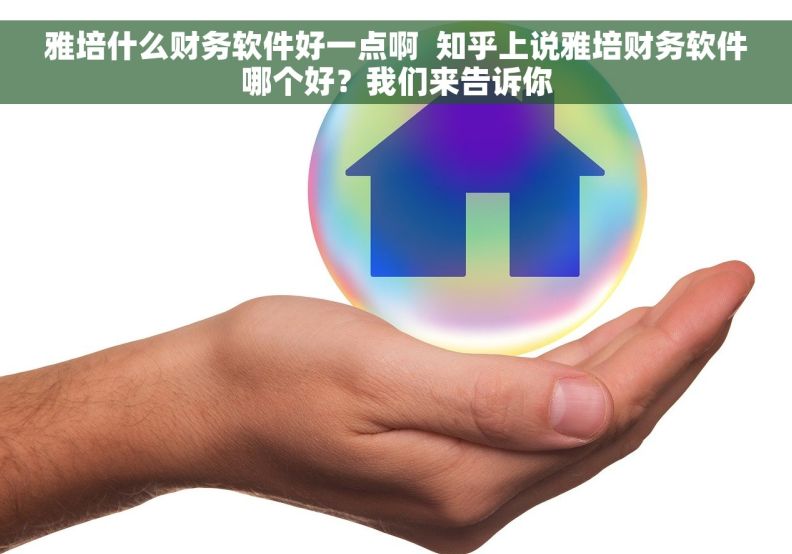 雅培什么财务软件好一点啊  知乎上说雅培财务软件哪个好？我们来告诉你