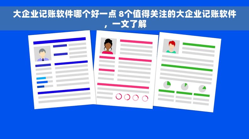 大企业记账软件哪个好一点 8个值得关注的大企业记账软件，一文了解