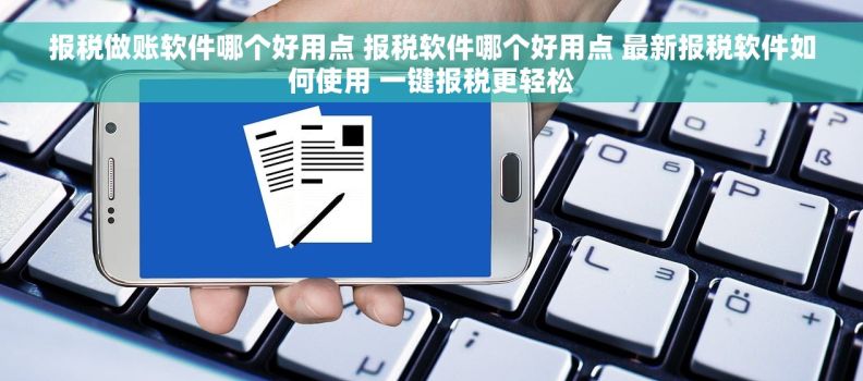 报税做账软件哪个好用点 报税软件哪个好用点 最新报税软件如何使用 一键报税更轻松