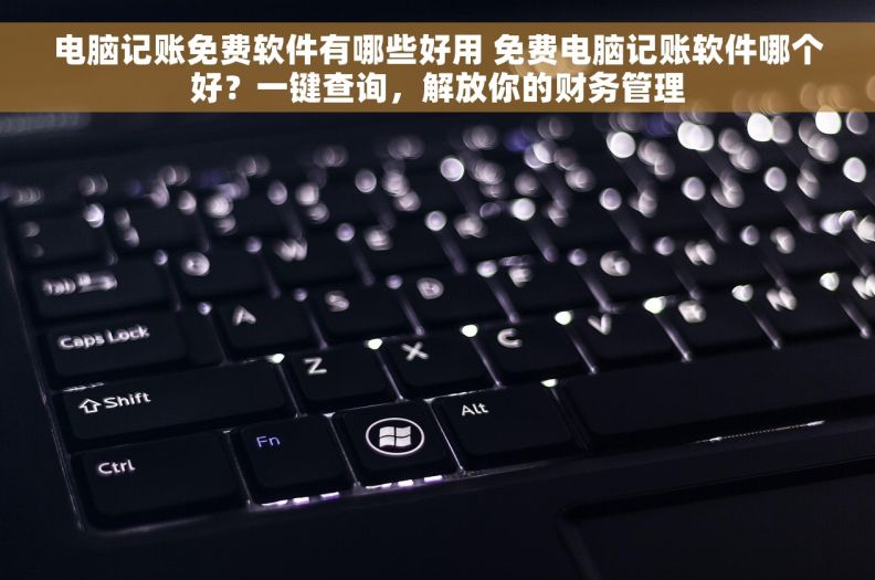 电脑记账免费软件有哪些好用 免费电脑记账软件哪个好？一键查询，解放你的财务管理