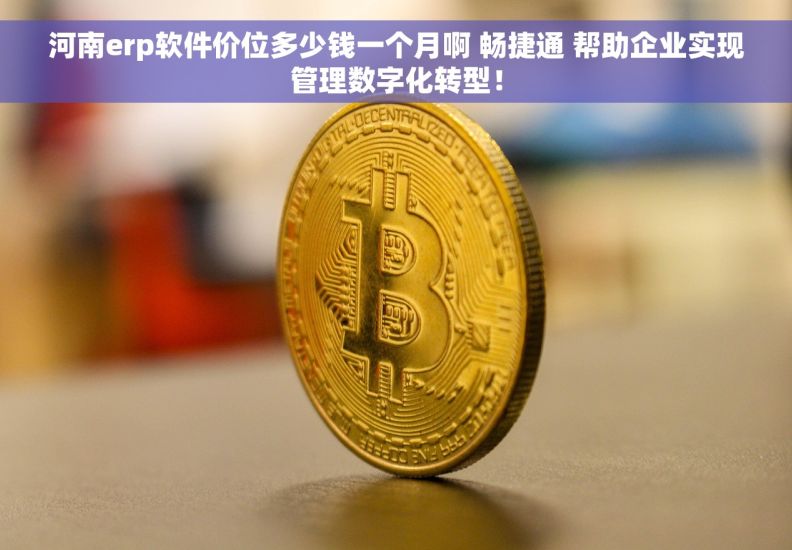 河南erp软件价位多少钱一个月啊 畅捷通 帮助企业实现管理数字化转型！