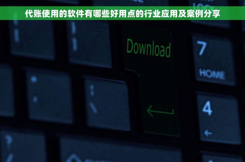 代账使用的软件有哪些好用点的行业应用及案例分享
