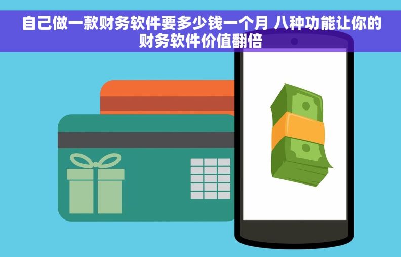 自己做一款财务软件要多少钱一个月 八种功能让你的财务软件价值翻倍