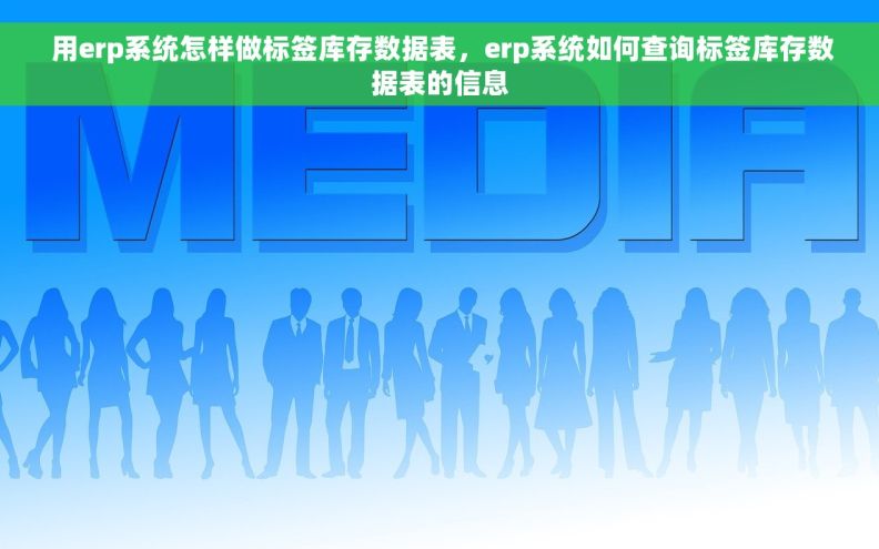  用erp系统怎样做标签库存数据表，erp系统如何查询标签库存数据表的信息