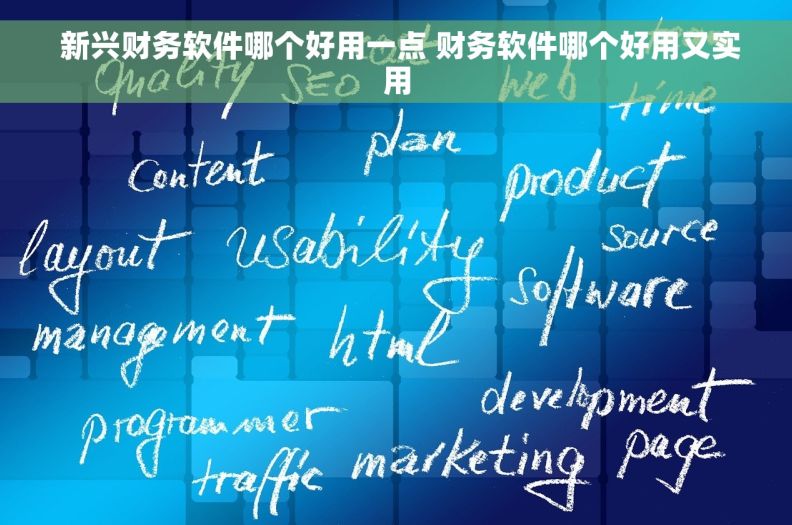  新兴财务软件哪个好用一点 财务软件哪个好用又实用