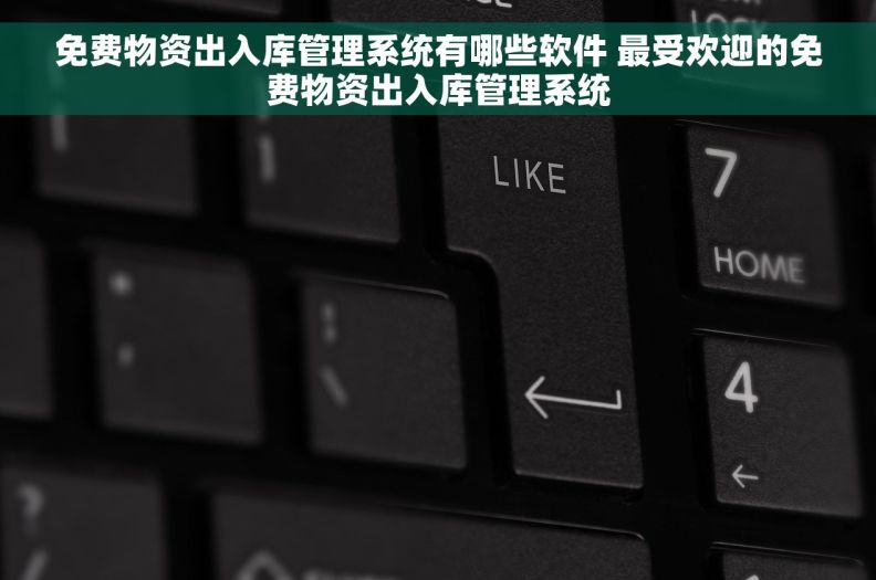 免费物资出入库管理系统有哪些软件 最受欢迎的免费物资出入库管理系统