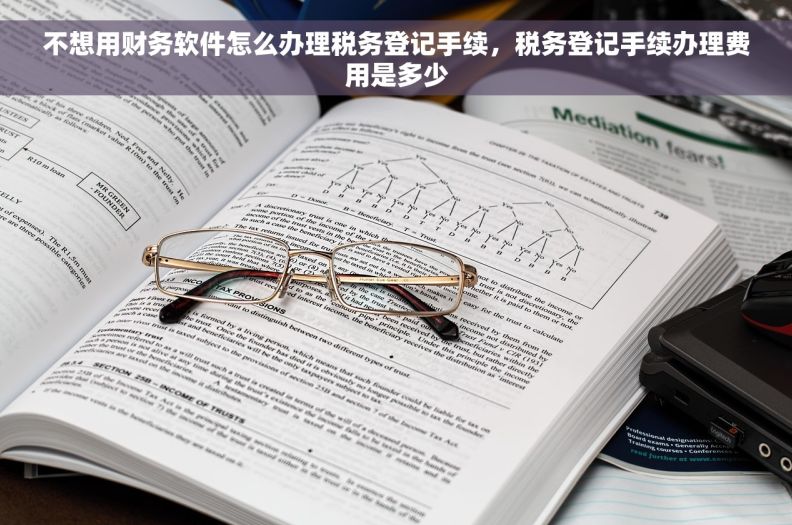 不想用财务软件怎么办理税务登记手续，税务登记手续办理费用是多少