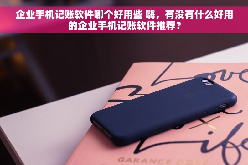 企业手机记账软件哪个好用些 嗨，有没有什么好用的企业手机记账软件推荐？