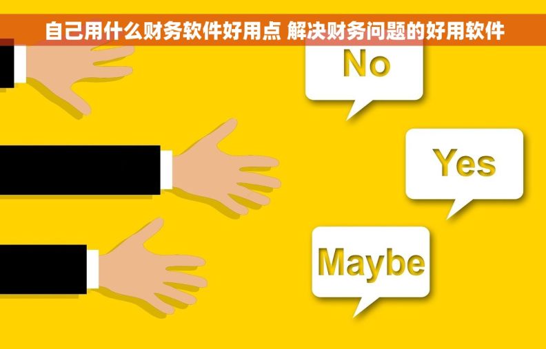 自己用什么财务软件好用点 解决财务问题的好用软件