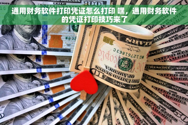 通用财务软件打印凭证怎么打印 嘿，通用财务软件的凭证打印技巧来了