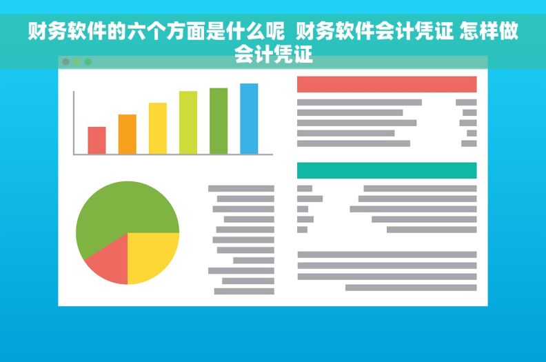 财务软件的六个方面是什么呢  财务软件会计凭证 怎样做会计凭证